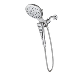 Verso Round Eight-Function Eco-Performance 7" Diameter Spray Head with Handshower