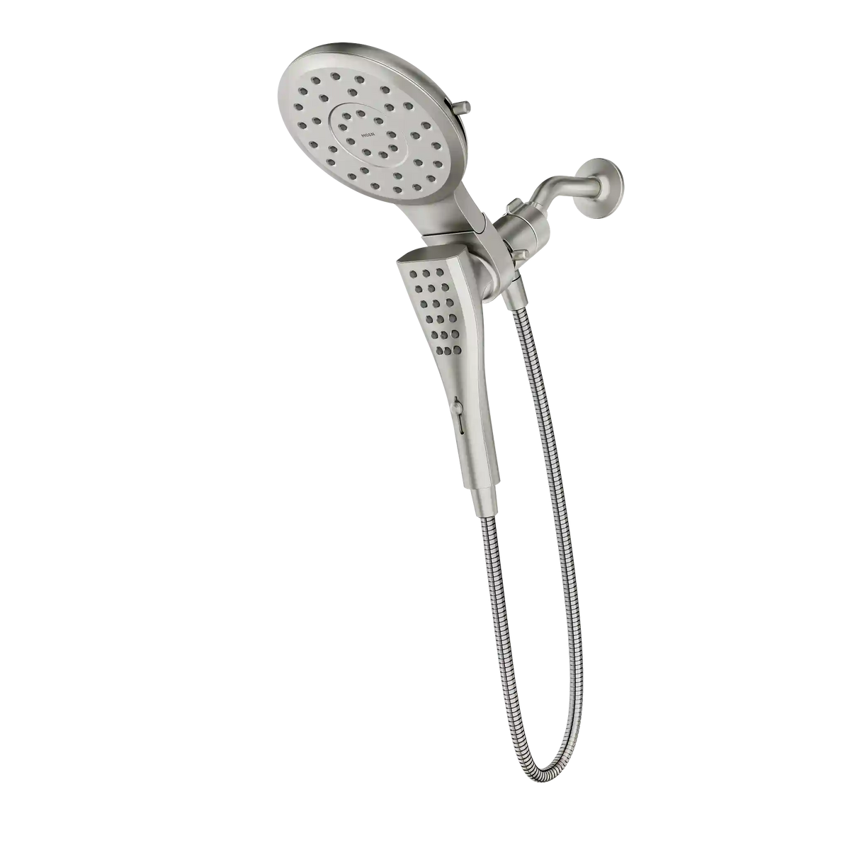 Verso Round Eight-Function Eco-Performance 7" Diameter Spray Head with Handshower