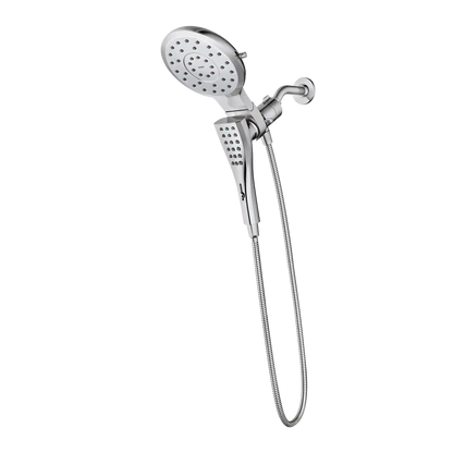 Verso 7" Round Dual Head Combination Shower with Infiniti Dial In