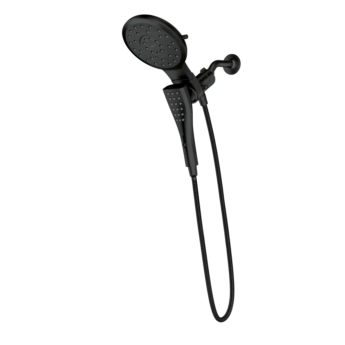 Verso Round Eight-Function 7" Diameter Spray Head with Handshower