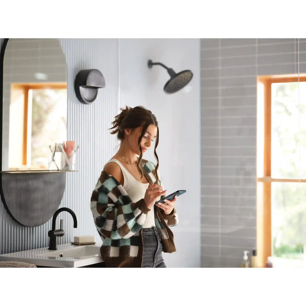 Cia MotionSense Wave One-Handle High Arc Single Sensor Bathroom Faucet