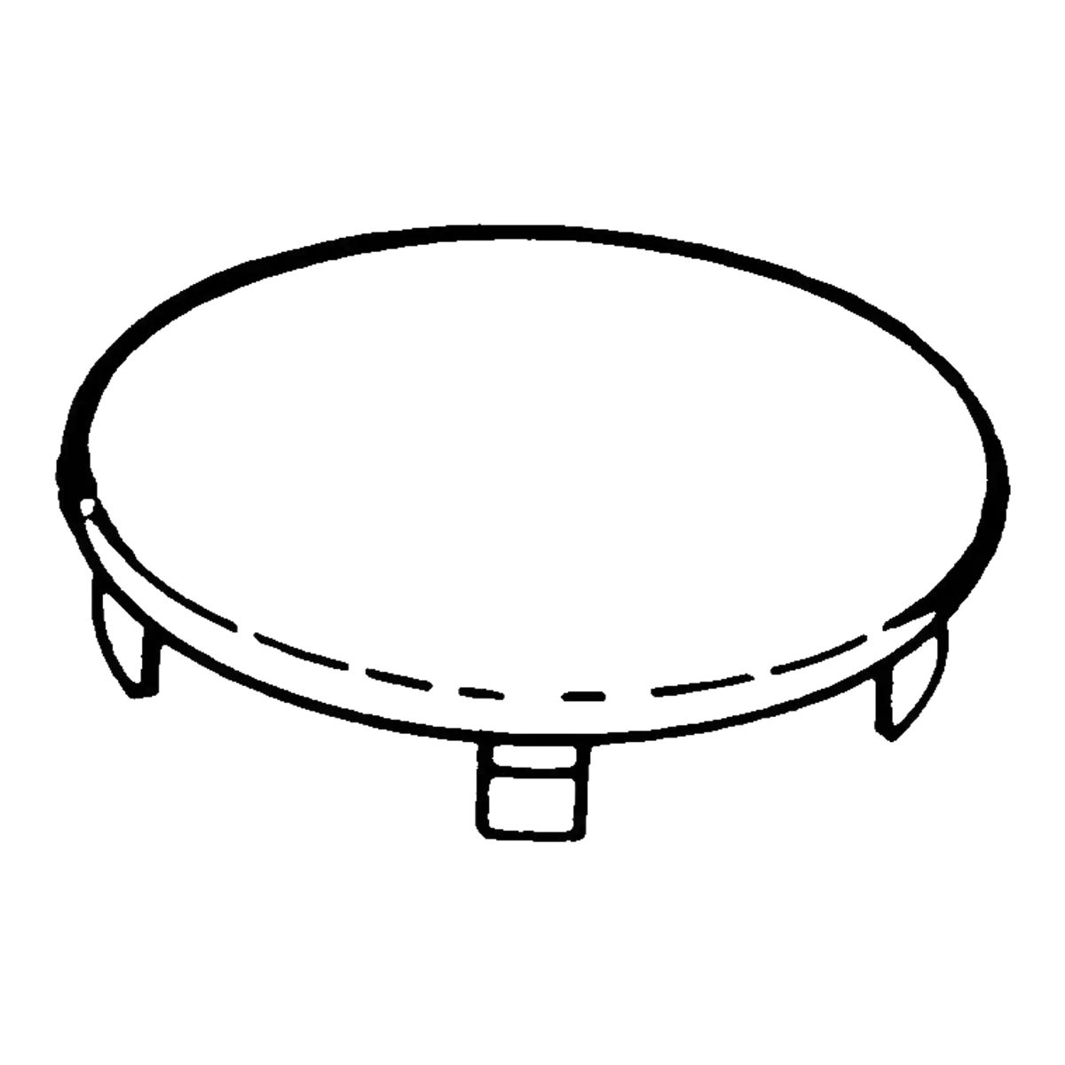 Moen Stainless Steel Sink Hole Cover 1-1/2"
