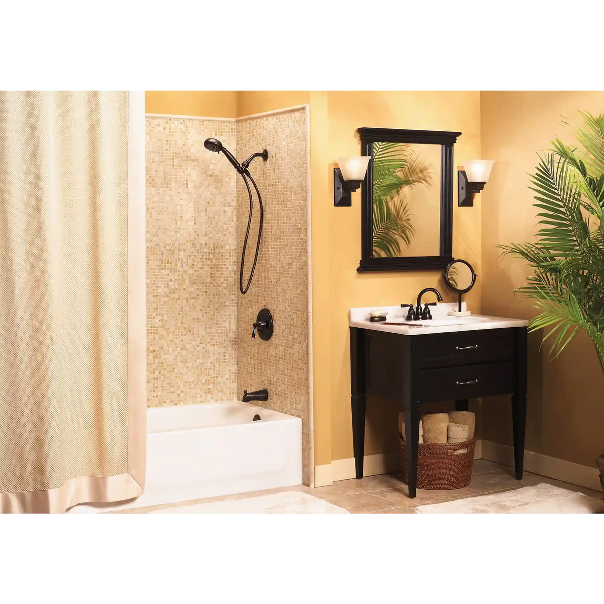 Banbury Two-Handle High Arc Bathroom Faucet