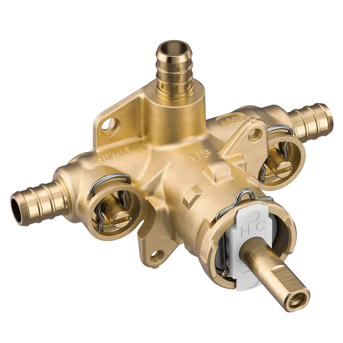 M-Pact Posi-Temp(R) 1/2" Crimp Ring Pex Connection Includes Pressure Balancing
