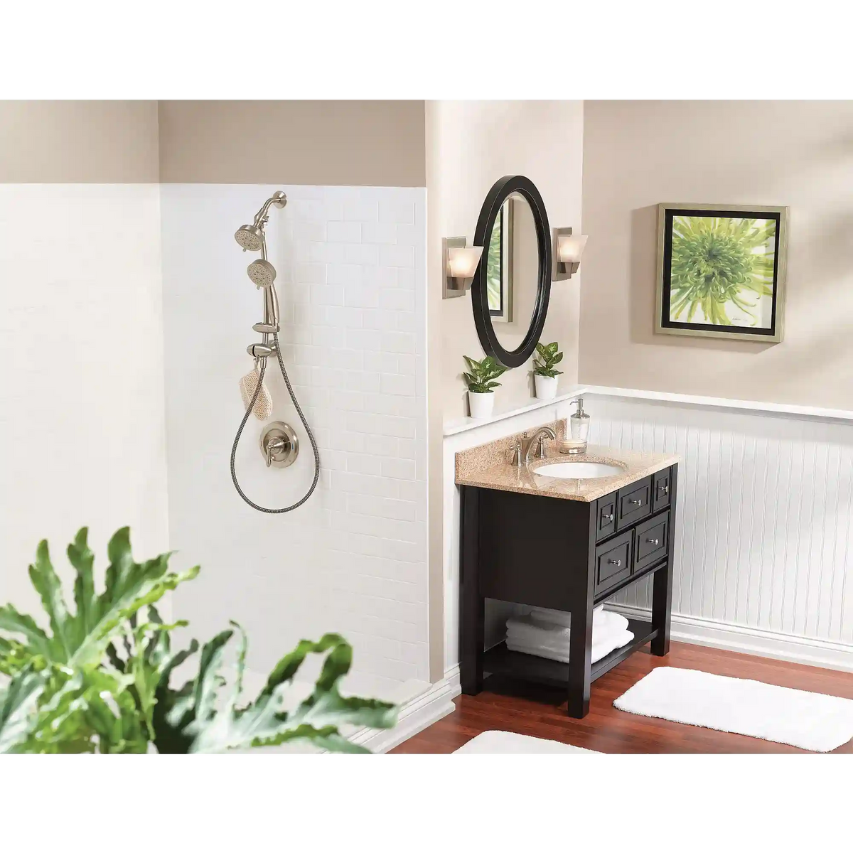 Caldwell Two-Handle High Arc Bathroom Faucet