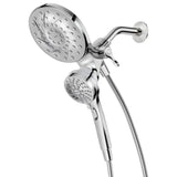 Engage Six-Function 6 1/2" Diameter Standard Spray Head with Handheld Shower
