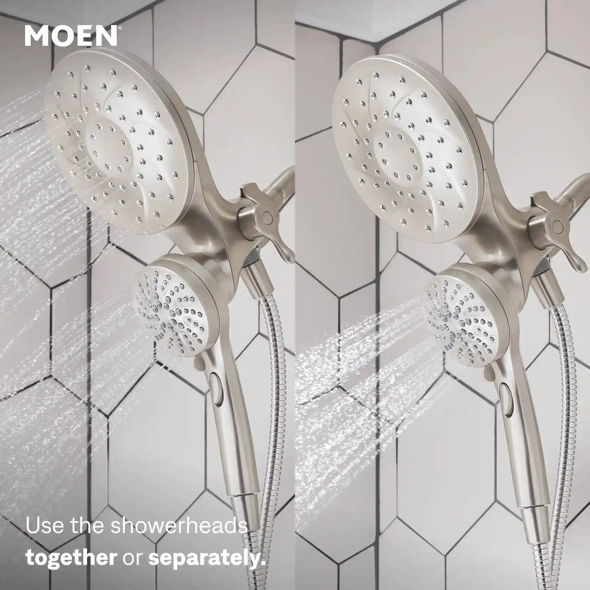 Engage Six-Function Standard with Handheld Shower