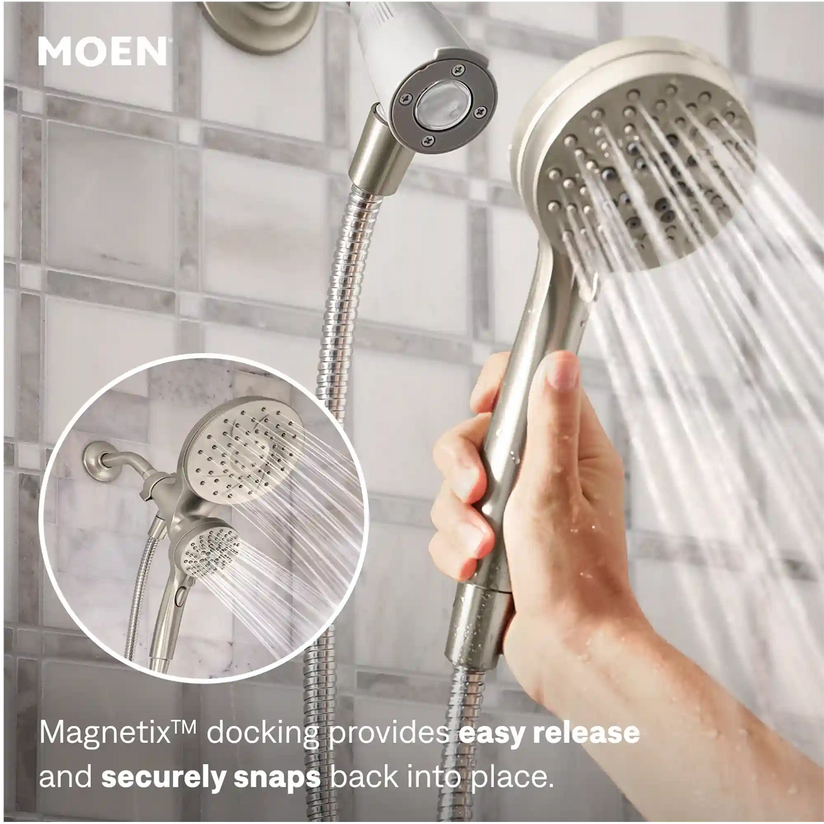 Engage Six-Function Standard with Handheld Shower
