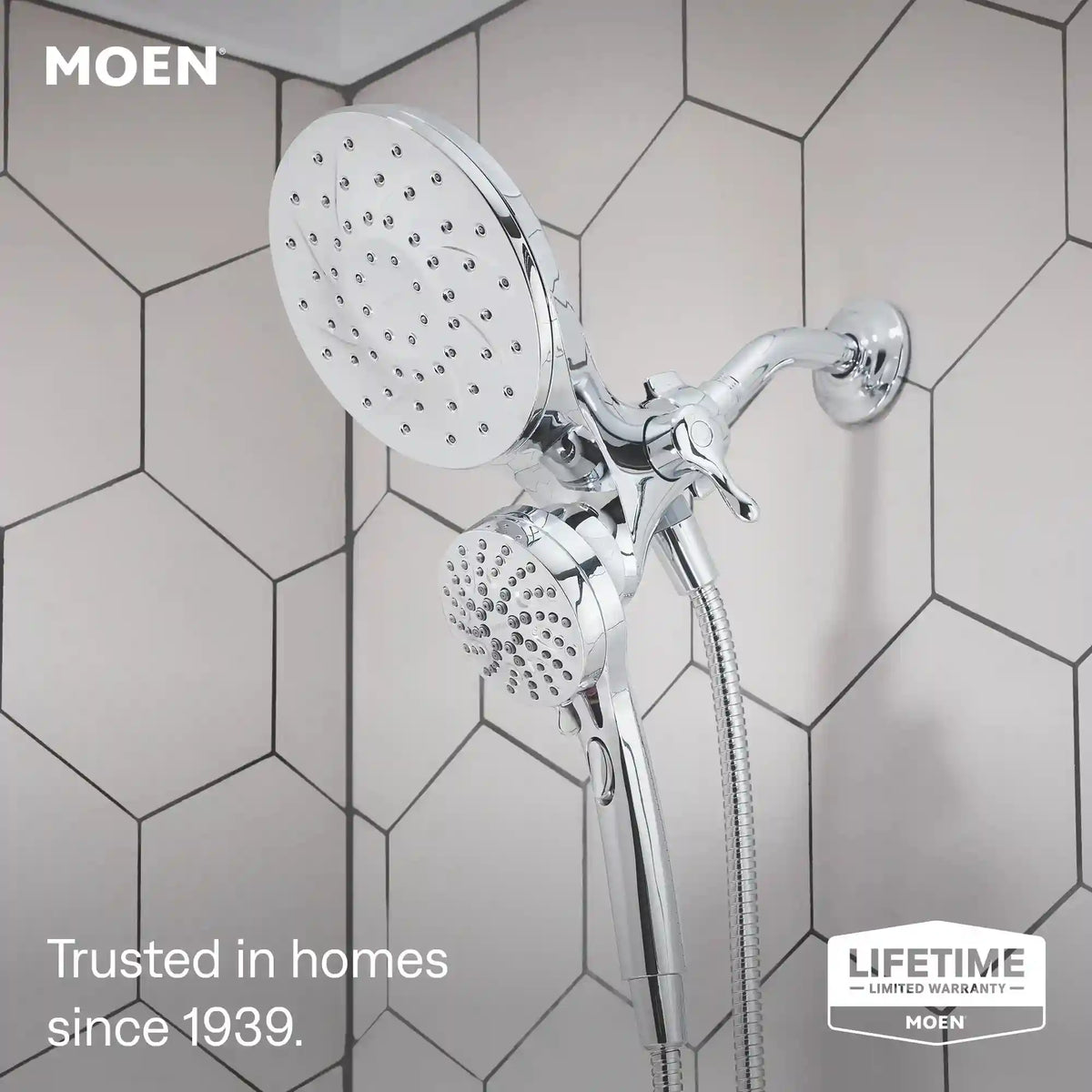 Engage Six-Function Standard with Handheld Shower