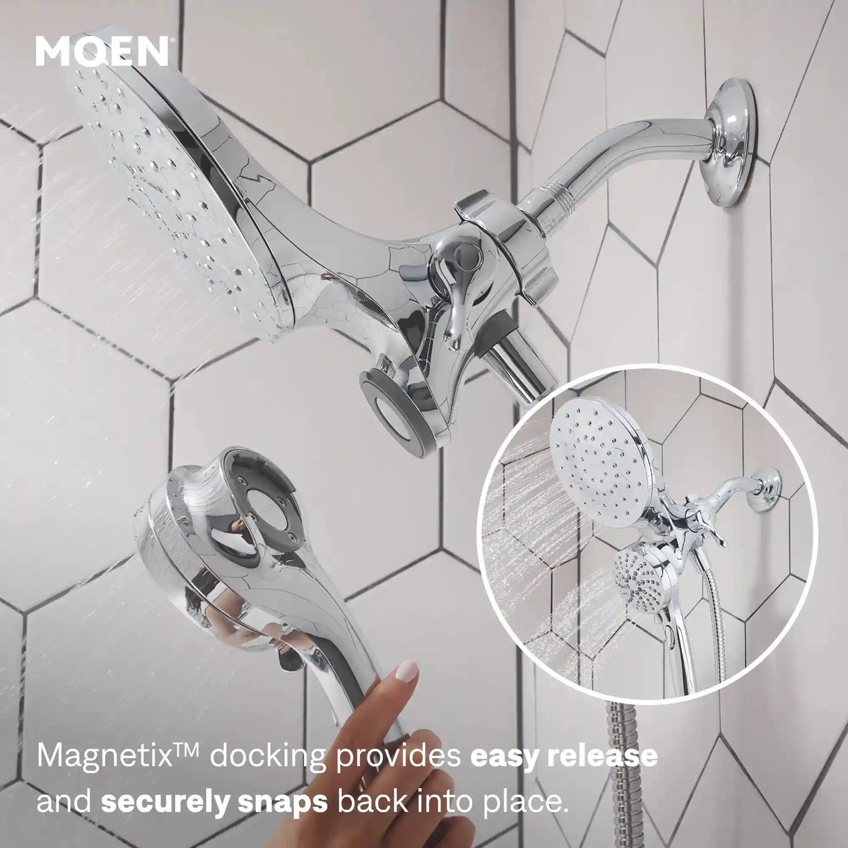 Engage Six-Function Standard with Handheld Shower