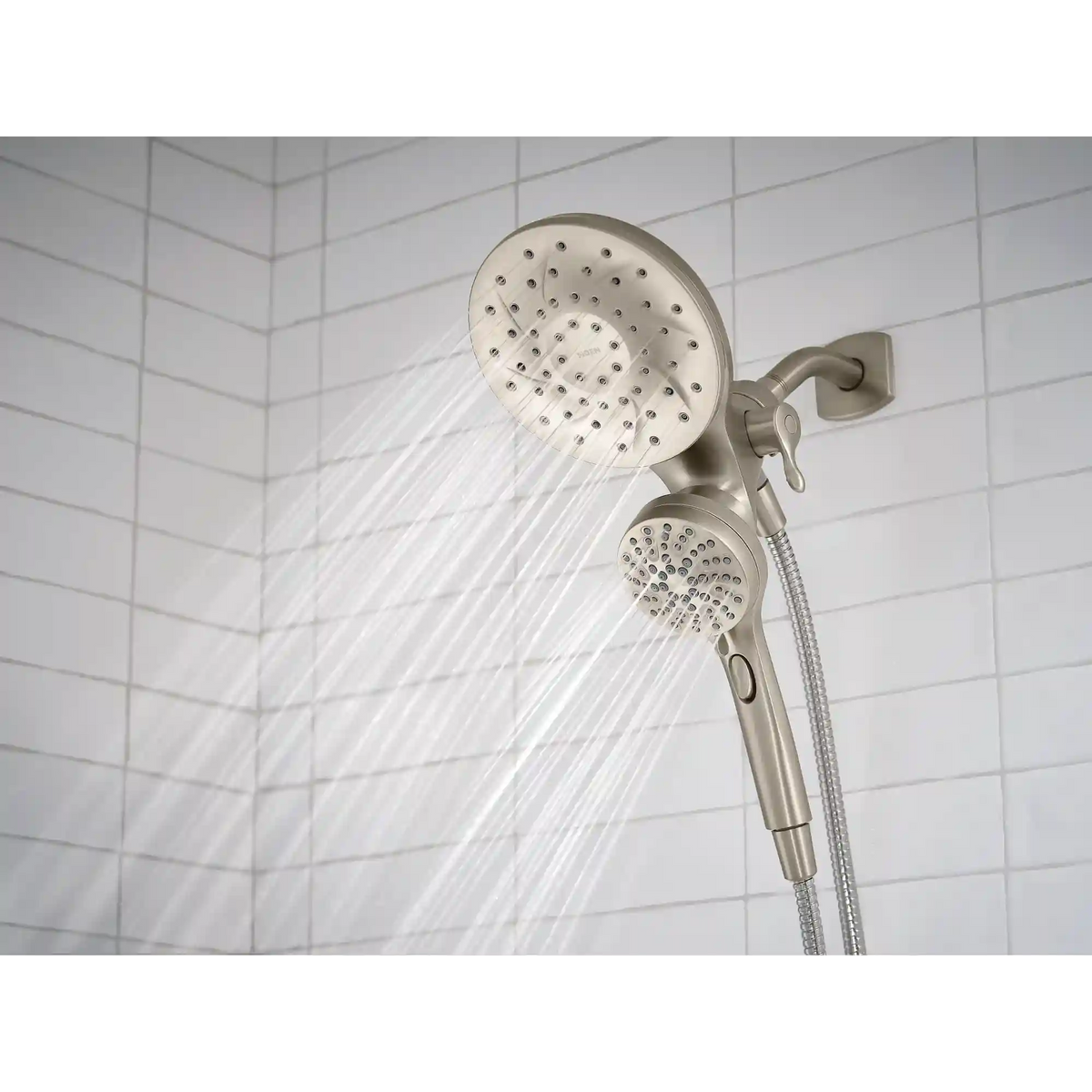 Engage Magnetix Chrome Six-Function Handshower and Rainshower Combo