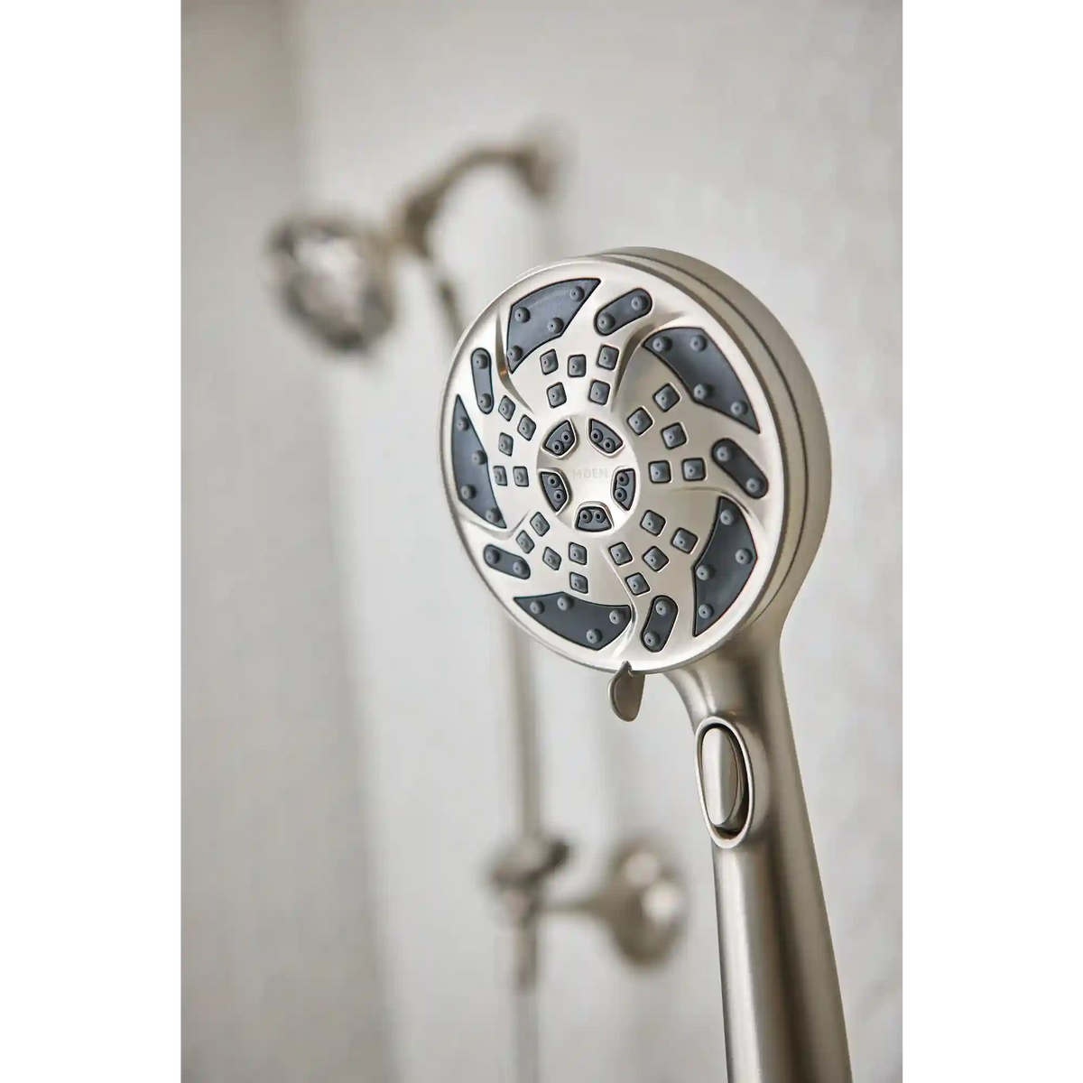 Renewal Five-Function 4 1/2" Diameter Standard Spray Head with Handheld Shower