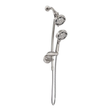 Renewal Five-Function 4 1/2" Diameter Standard Spray Head with Handheld Shower