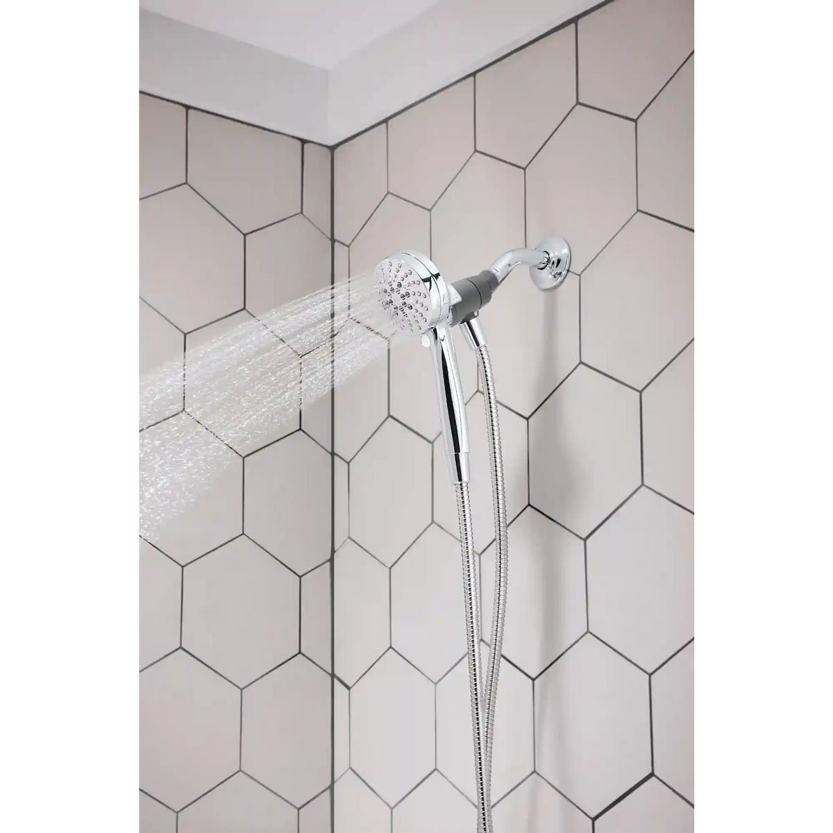 Engage Six-Function 3 1/2" Diameter Spray Head Handheld Shower