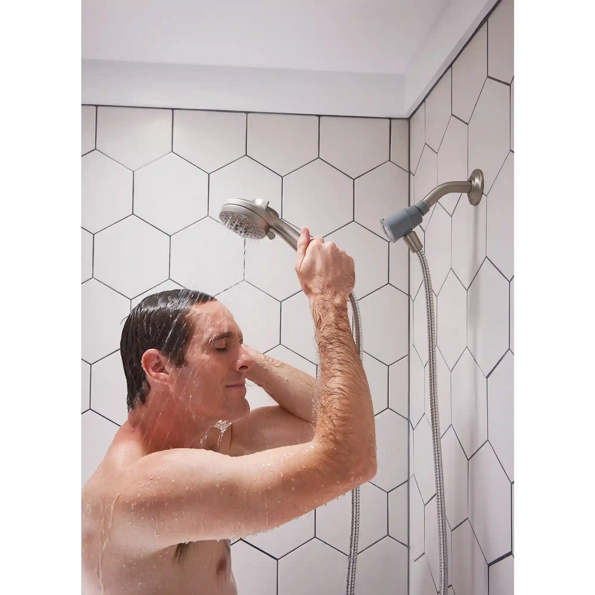 Engage Six-Function 3 1/2" Diameter Spray Head Handheld Shower