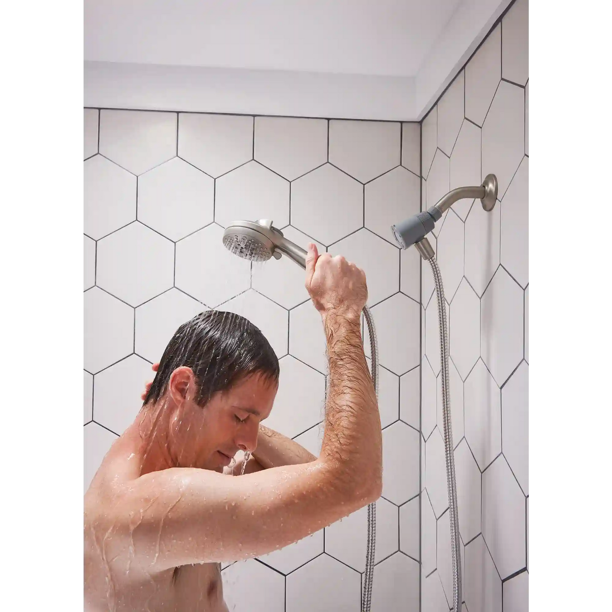 Engage Six-Function 3 1/2" Diameter Spray Head Handheld Shower