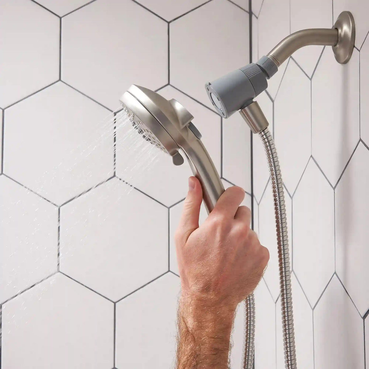 Engage Six-Function 3 1/2" Diameter Spray Head Handheld Shower