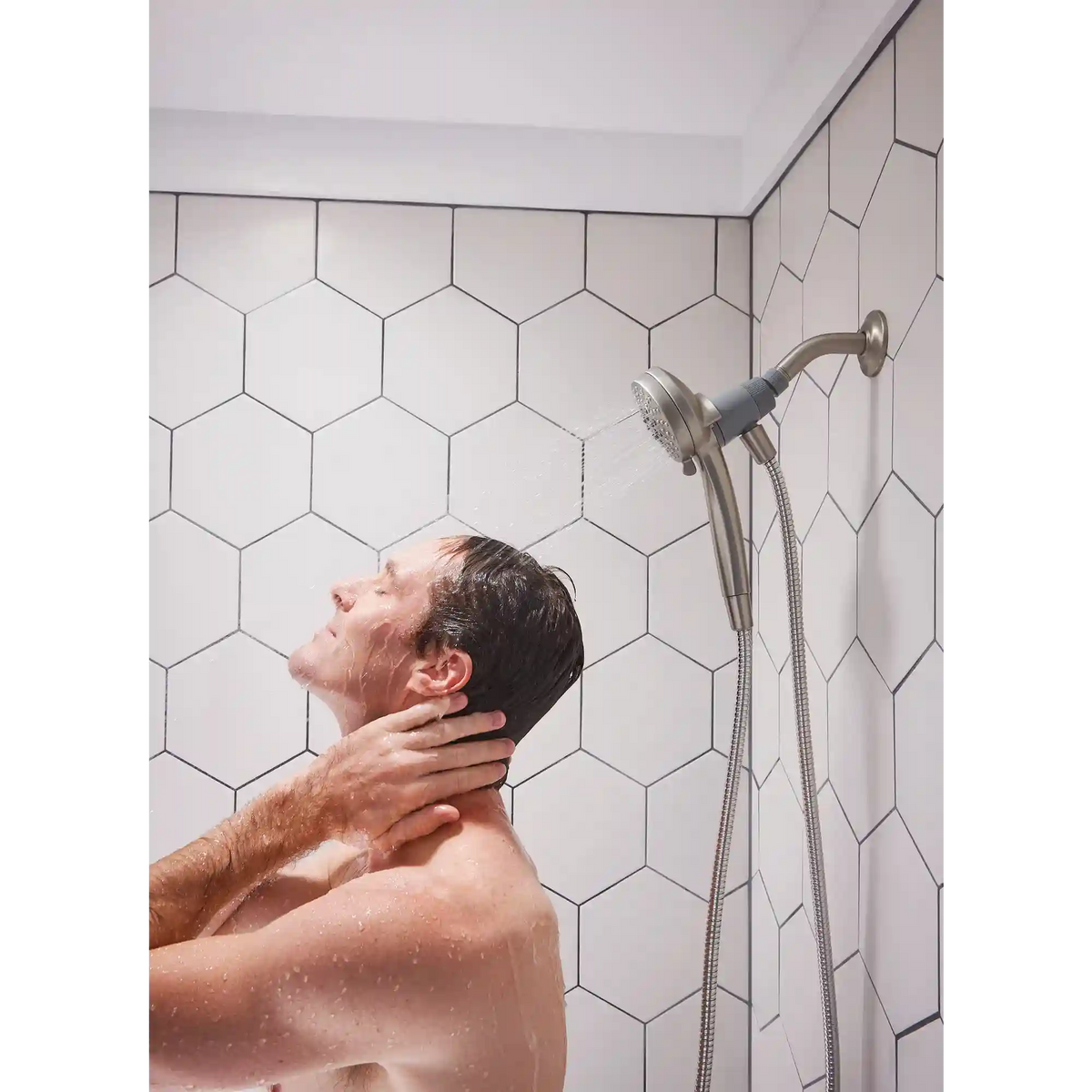 Engage Six-Function 3 1/2" Diameter Spray Head Handheld Shower