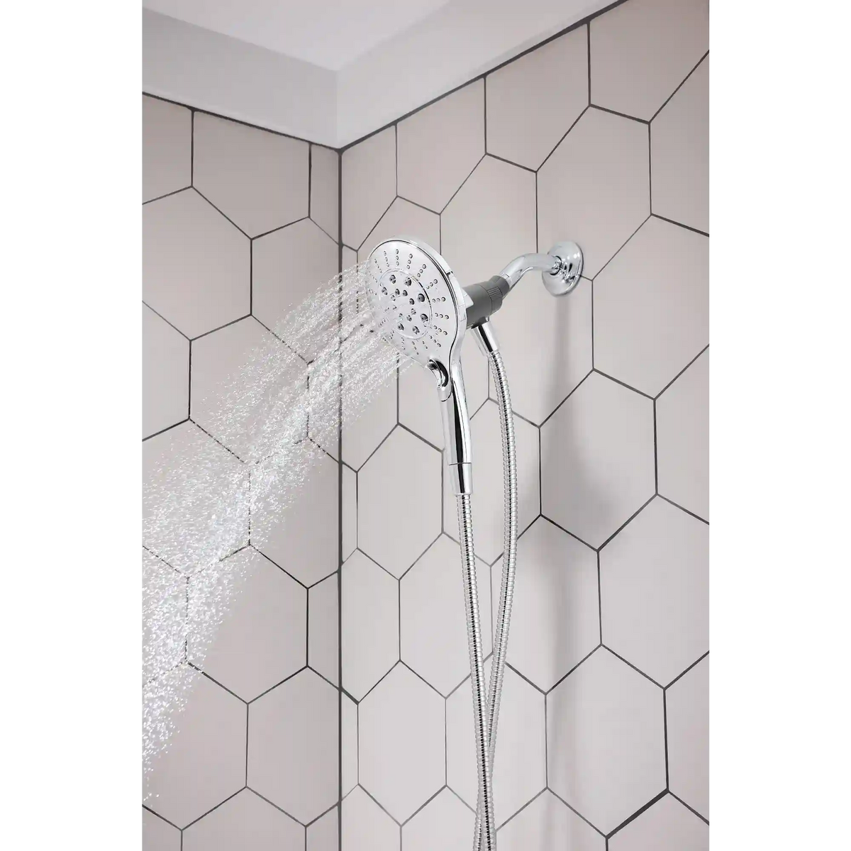 Engage Six-Function 5 1/2" Diameter Spray Head Handheld Shower