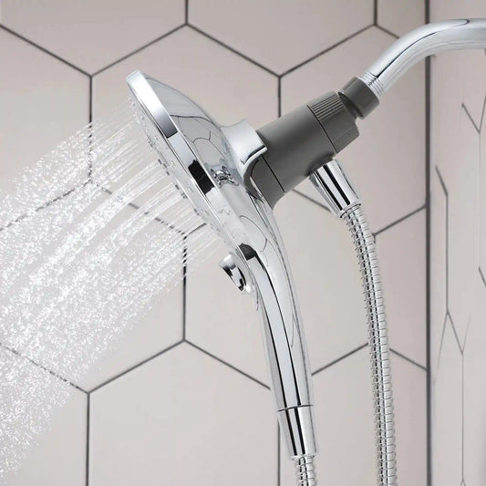 Engage Six-Function 5 1/2" Diameter Eco-Performance Spray Head Handheld Shower