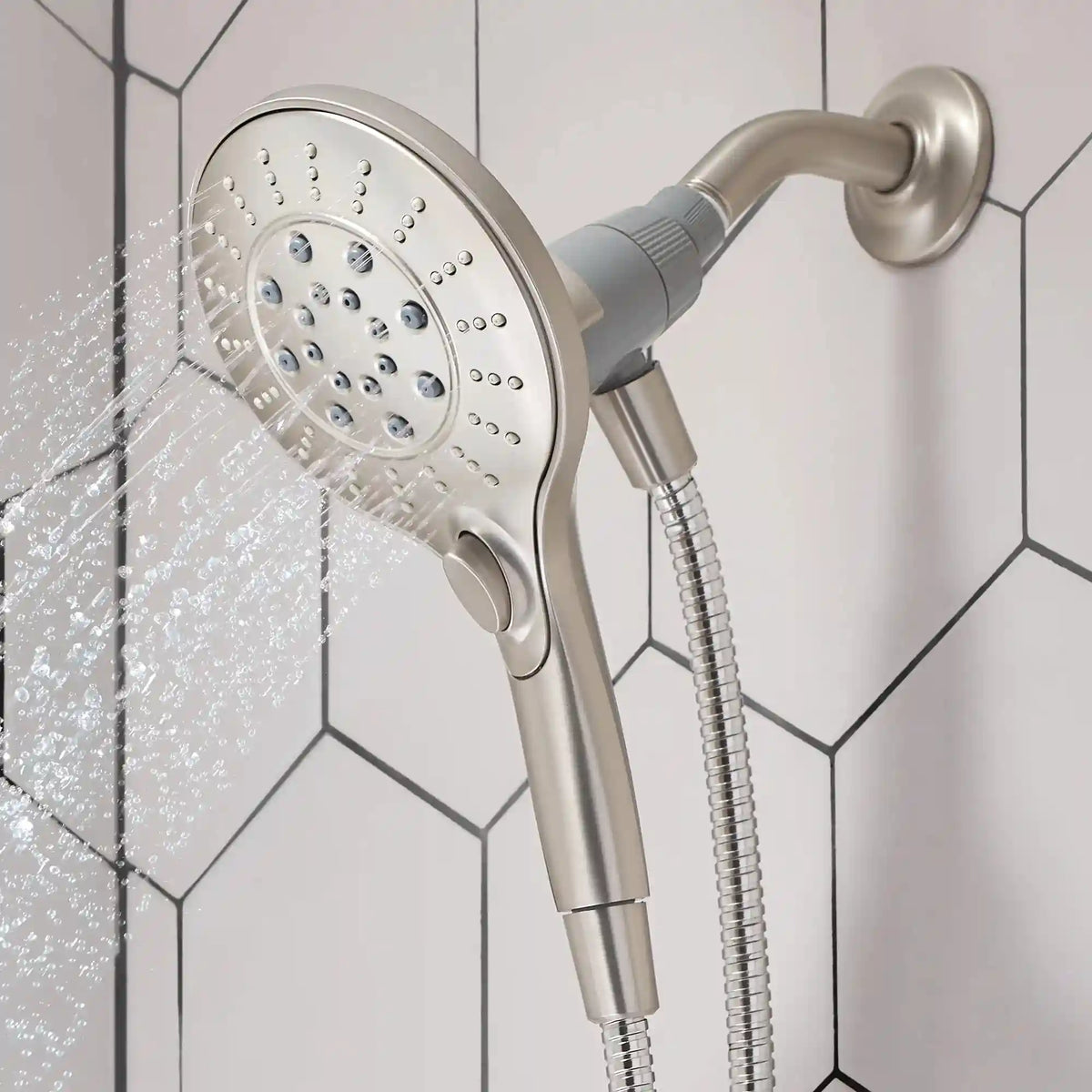 Engage Six-Function 5 1/2" Diameter Spray Head Handheld Shower