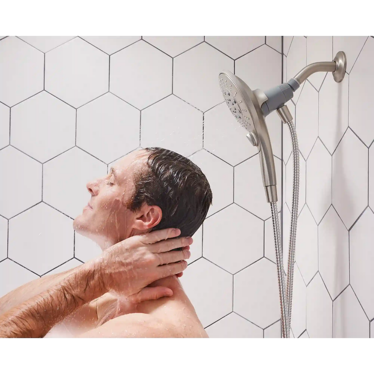 Engage Six-Function 5 1/2" Diameter Spray Head Handheld Shower