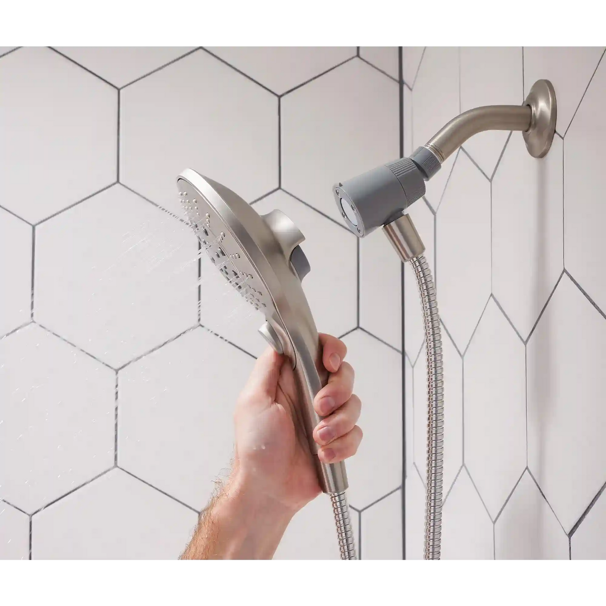 Engage Six-Function 5 1/2" Diameter Spray Head Handheld Shower