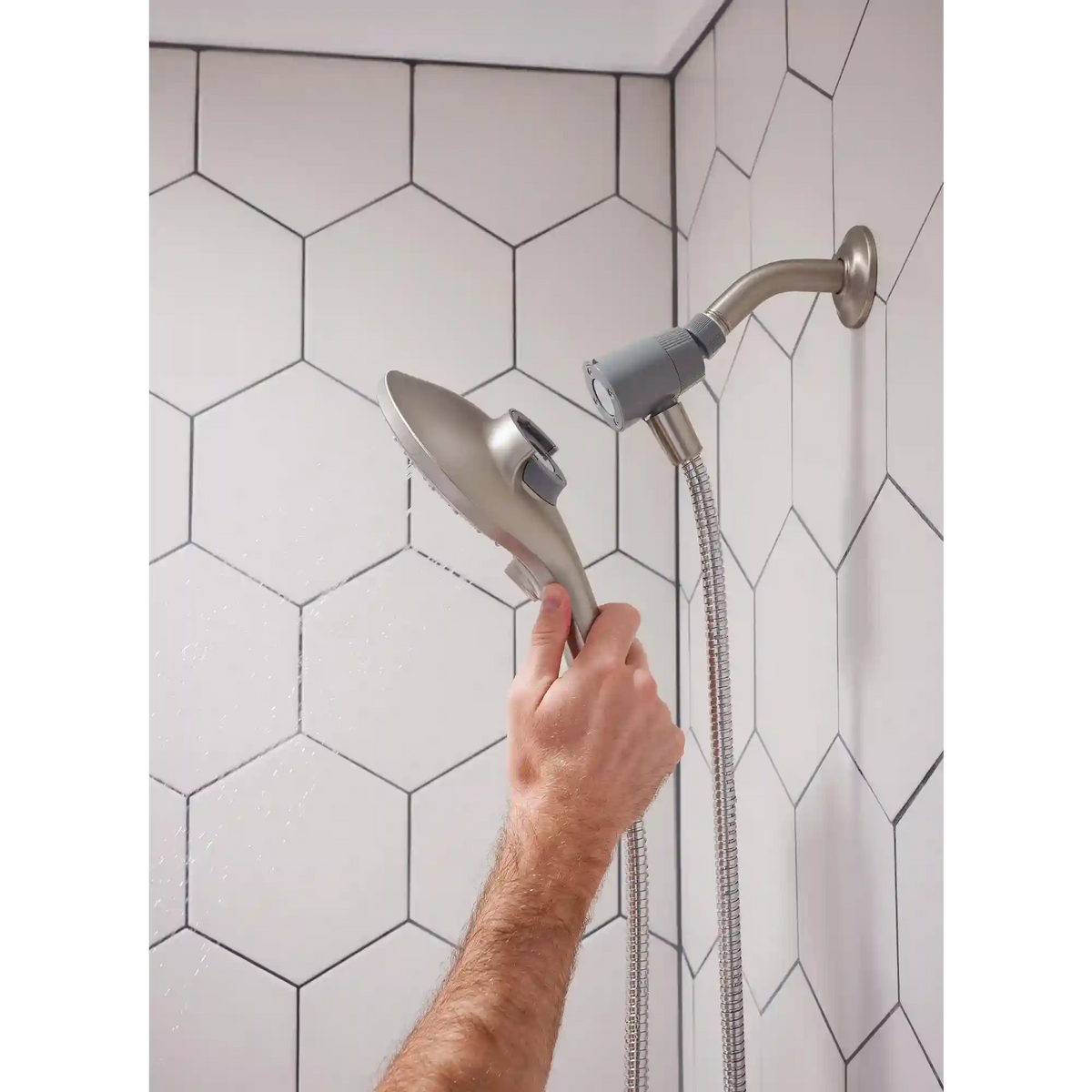 Attract Six-Function 5 1/2" Diameter Spray Head Handheld Shower