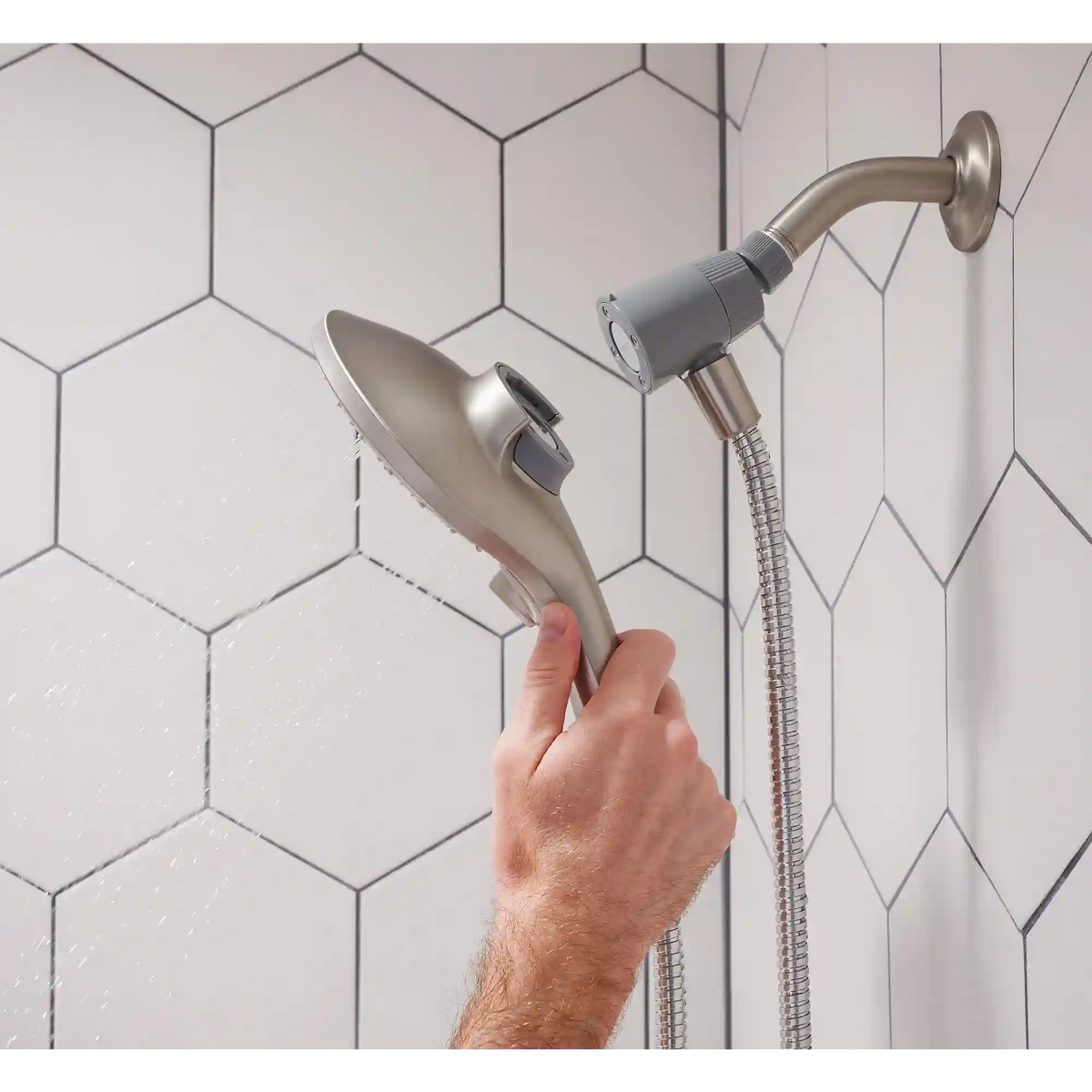 Engage Six-Function 5 1/2" Diameter Spray Head Handheld Shower