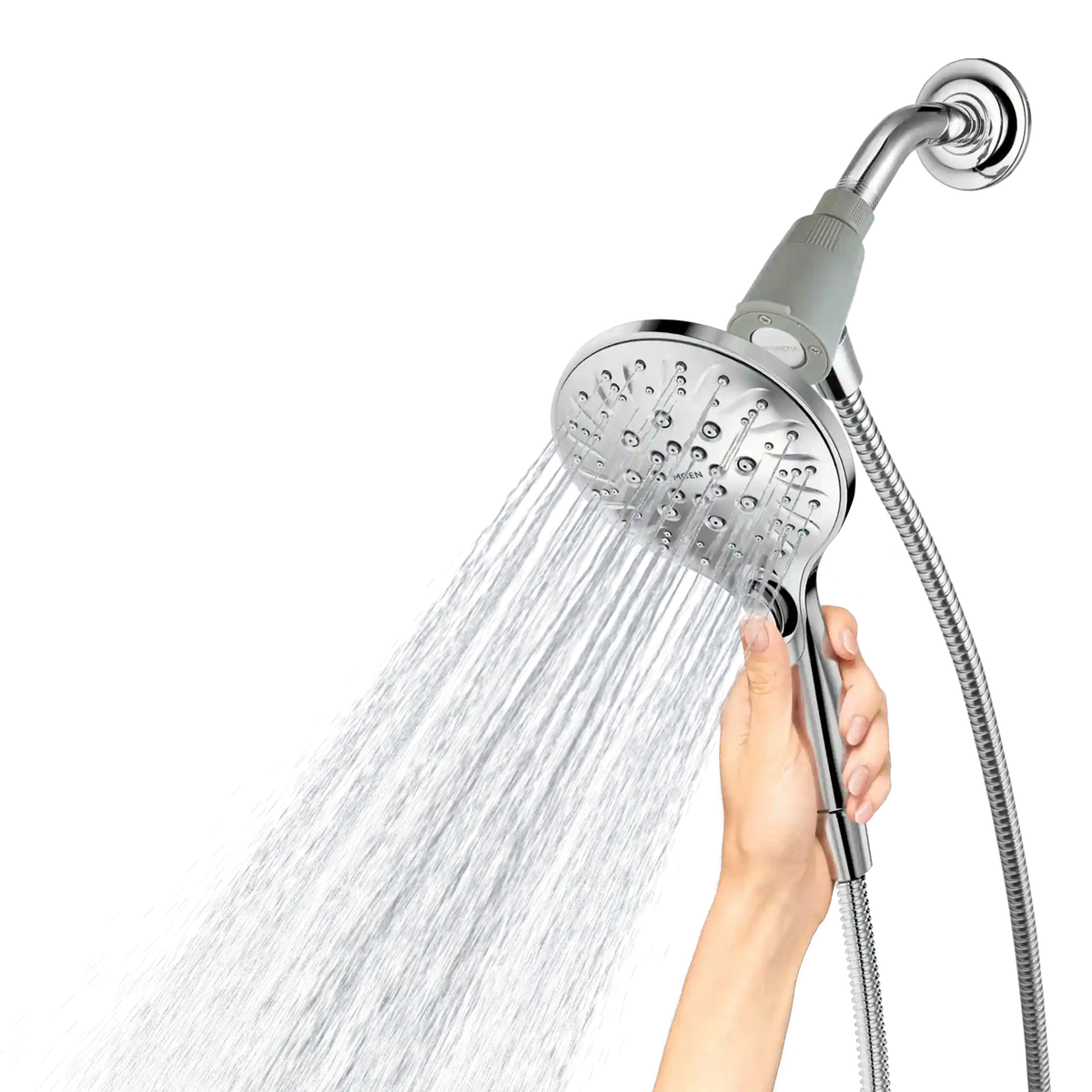 Attract Six-Function 5 1/2" Diameter Spray Head Handheld Shower