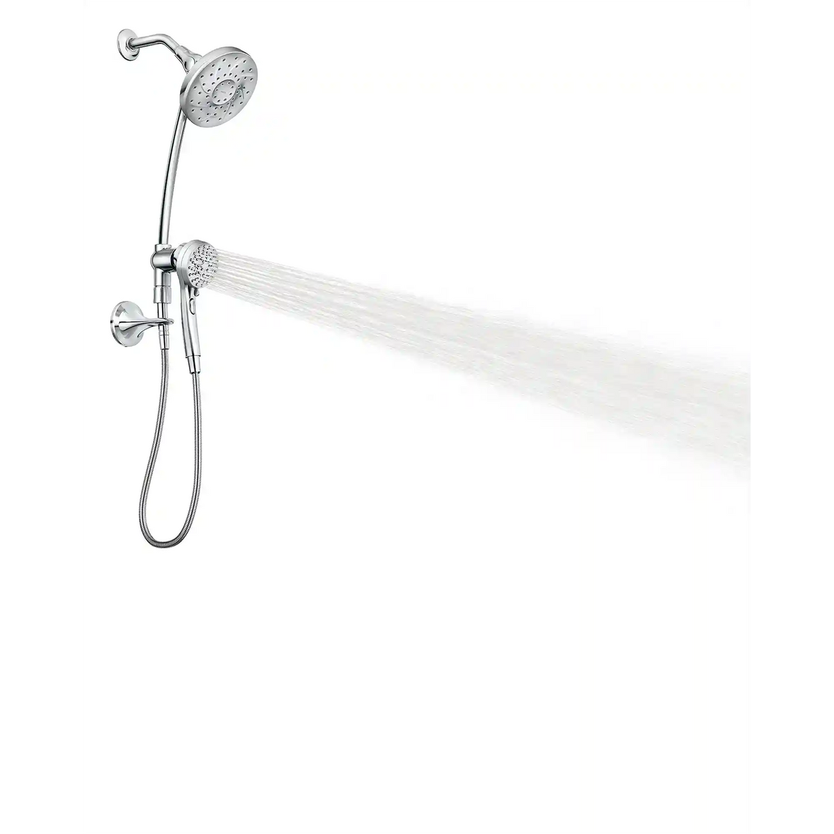 Engage Six-Function 6-1/2" Diameter Spray Head Standard with Handshower