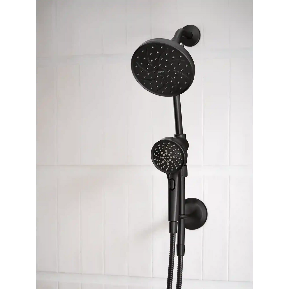 Attract Six-Function 3.75" Diameter Spray Head Standard with Handshower