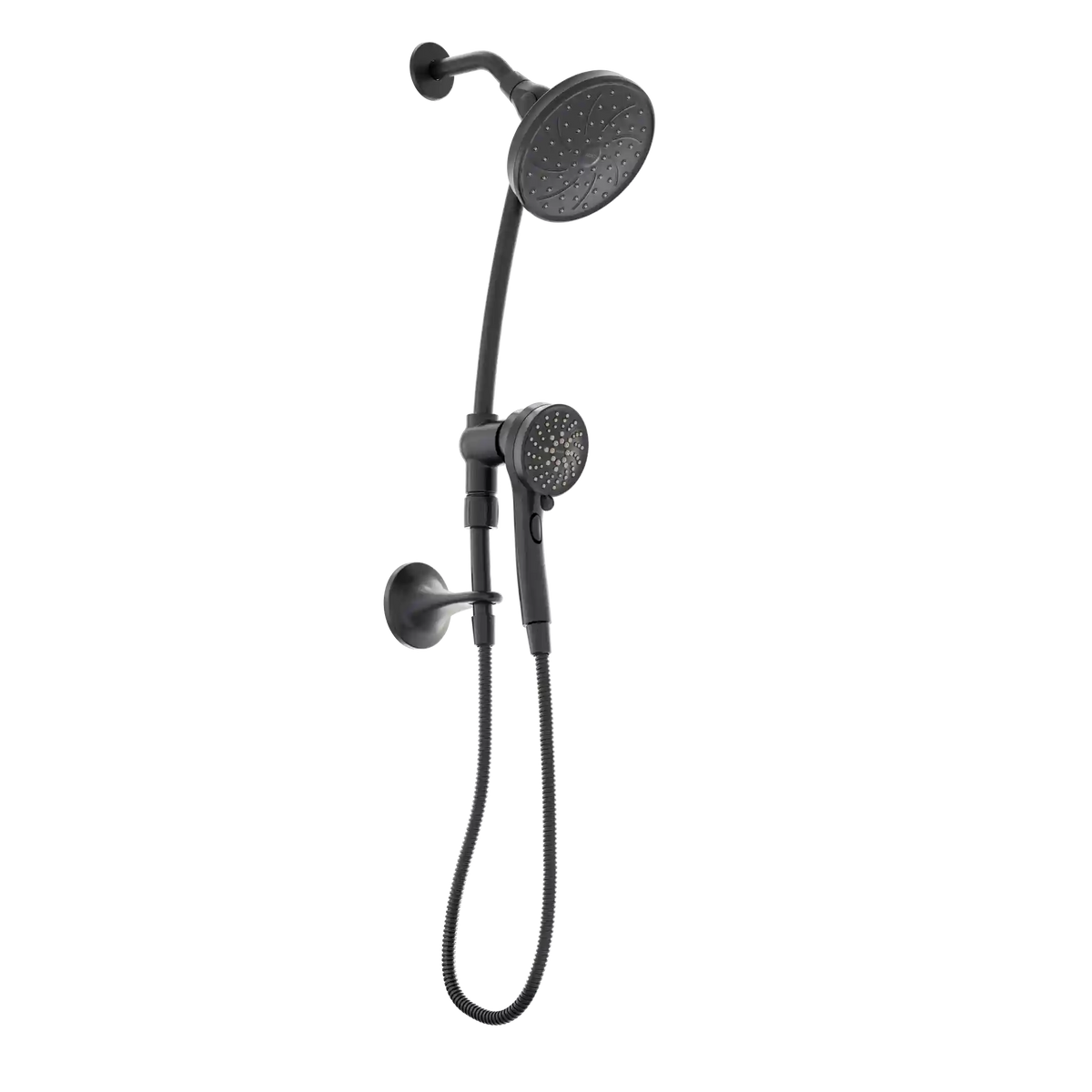 Attract Six-Function 3.75" Diameter Spray Head Standard with Handshower