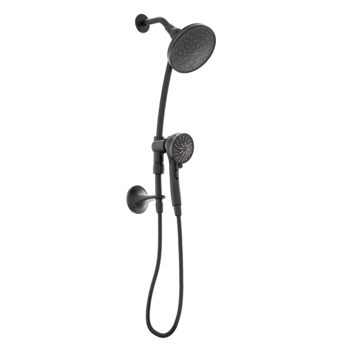 Attract Six-Function 3.75" Diameter Spray Head Standard with Handshower