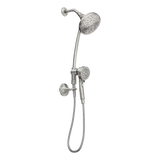 Attract Six-Function 3.75" Diameter Spray Head Standard with Handshower