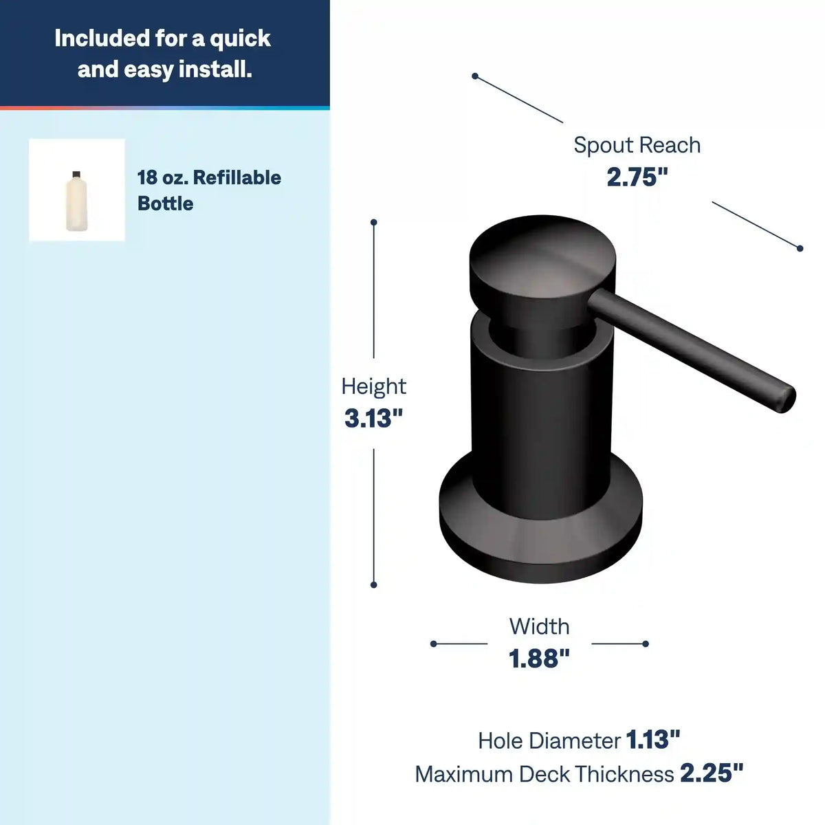 Moen Soap Dispenser Soap/Lotion Dispensers