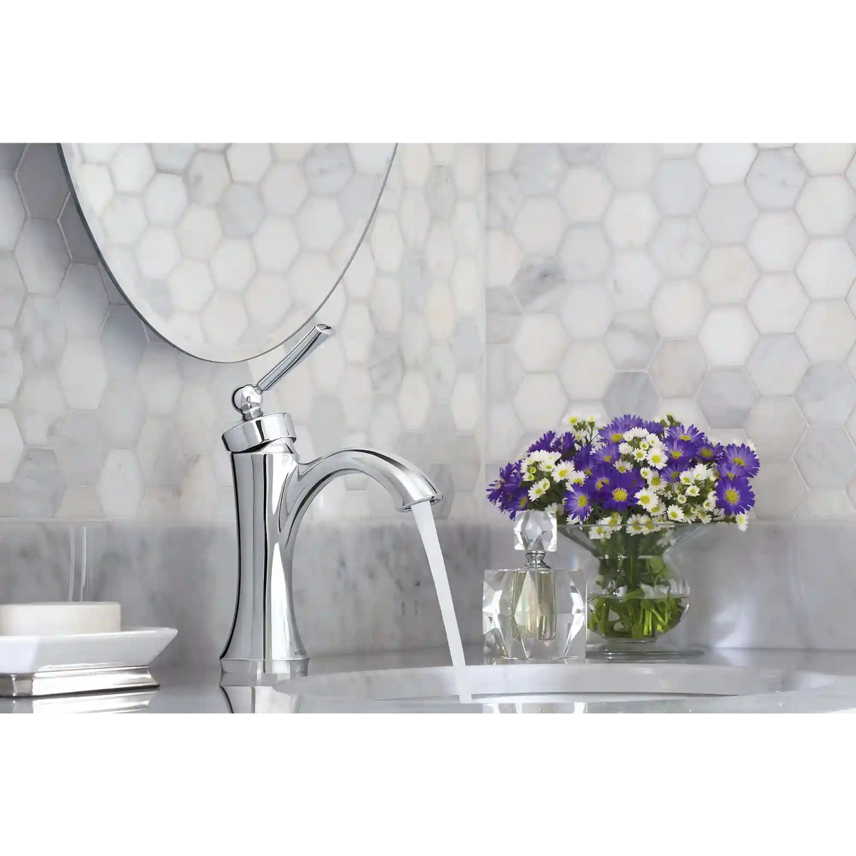 Wynford One-Handle High Arc Bathroom Faucet