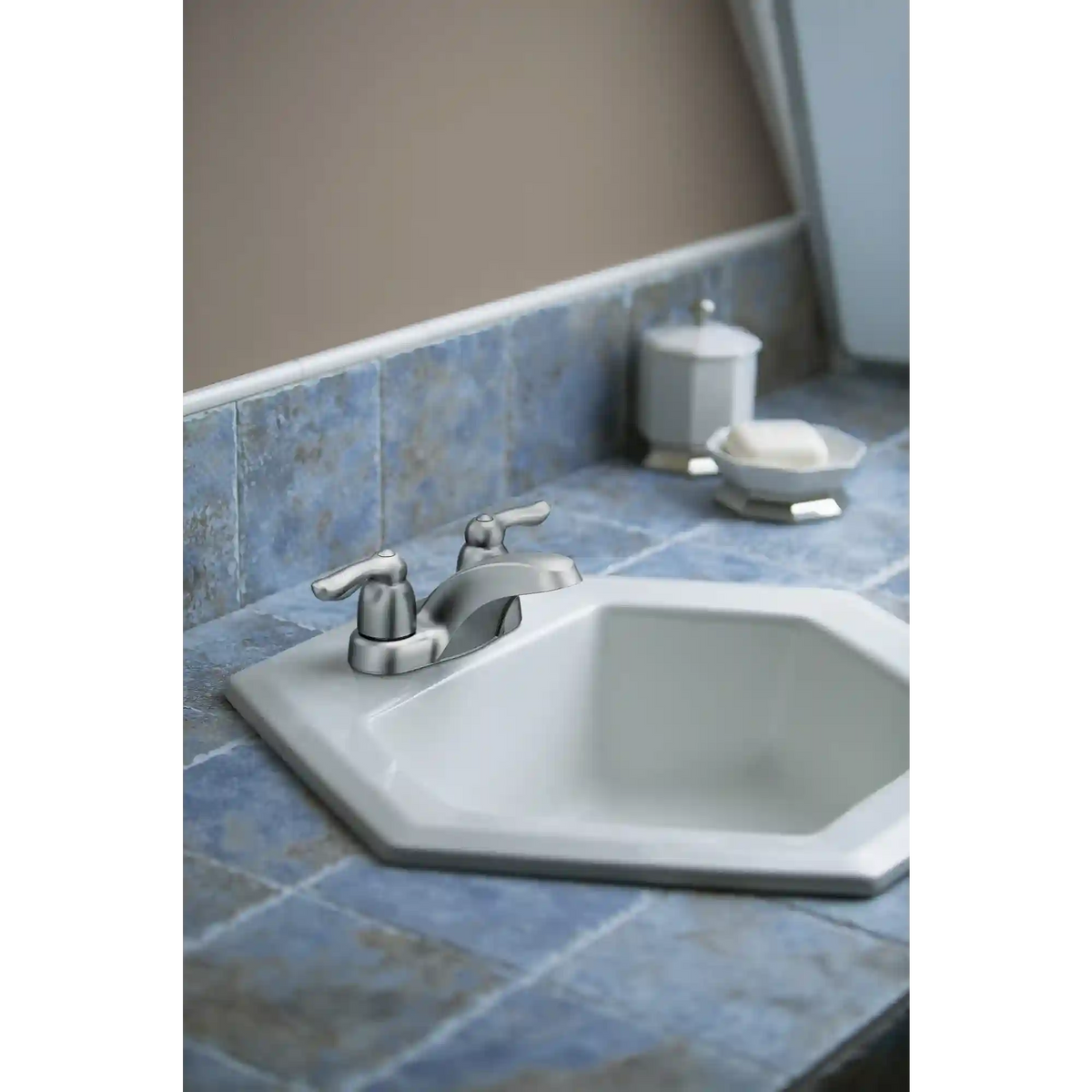 Chateau Two-Handle Low Arc Bathroom Faucet