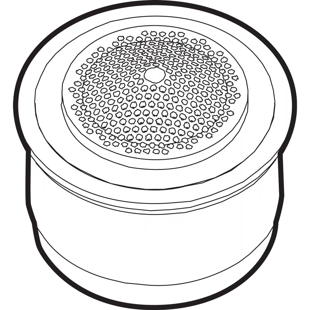 Moen Eco-Performance Aerator Flow Restrictor, 0.5 Gpm - Aerator Insert (Rosetta Spray)