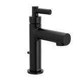 Aluma Matte black one-handle low arc bathroom faucet