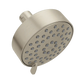 CFG Brushed nickel three-function 4" diameter spray head standard