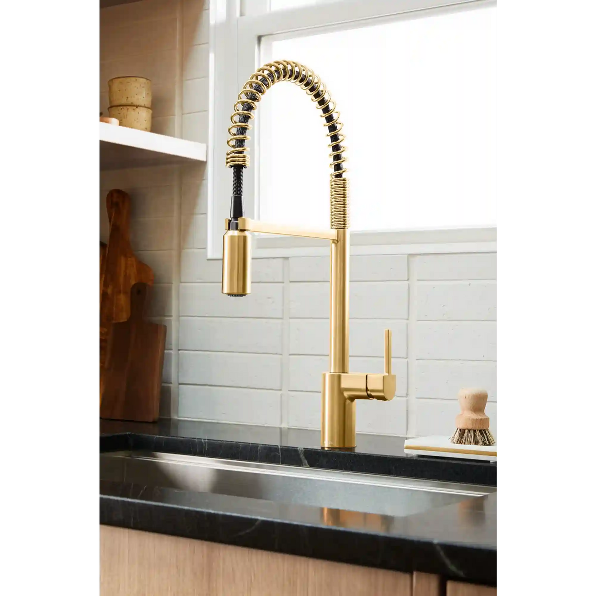 Align One-Handle Pre-Rinse Spring Pulldown Kitchen Faucet