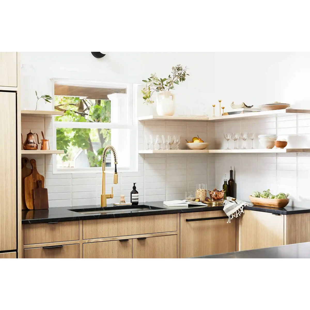 Align One-Handle Pre-Rinse Spring Pulldown Kitchen Faucet