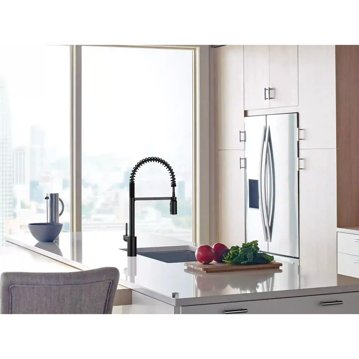 Align One-Handle Pre-Rinse Spring Pulldown Kitchen Faucet