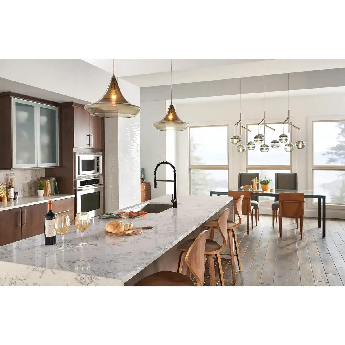 Align One-Handle Pre-Rinse Spring Pulldown Kitchen Faucet