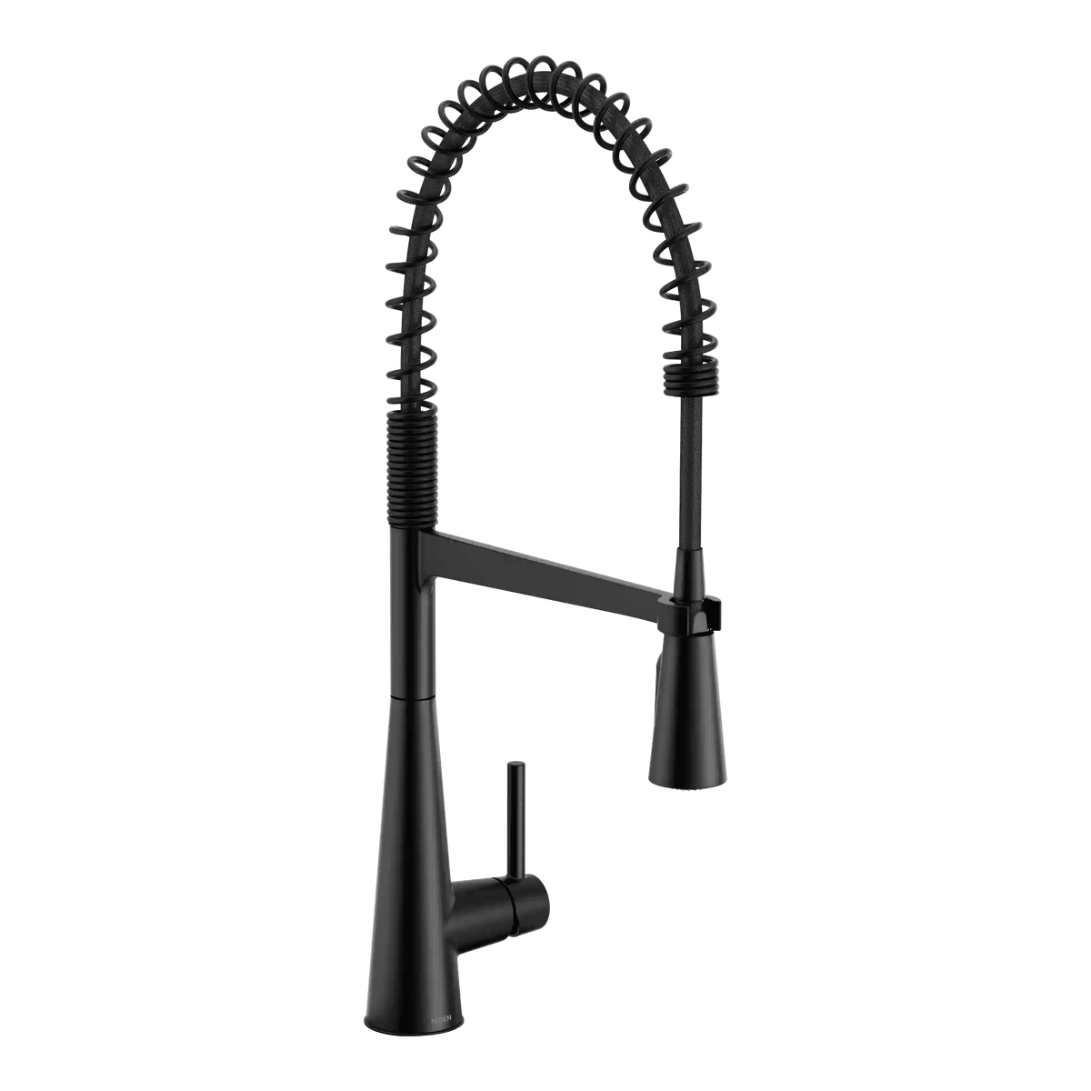 Sleek One-Handle Pre-Rinse Spring Pulldown Kitchen Faucet