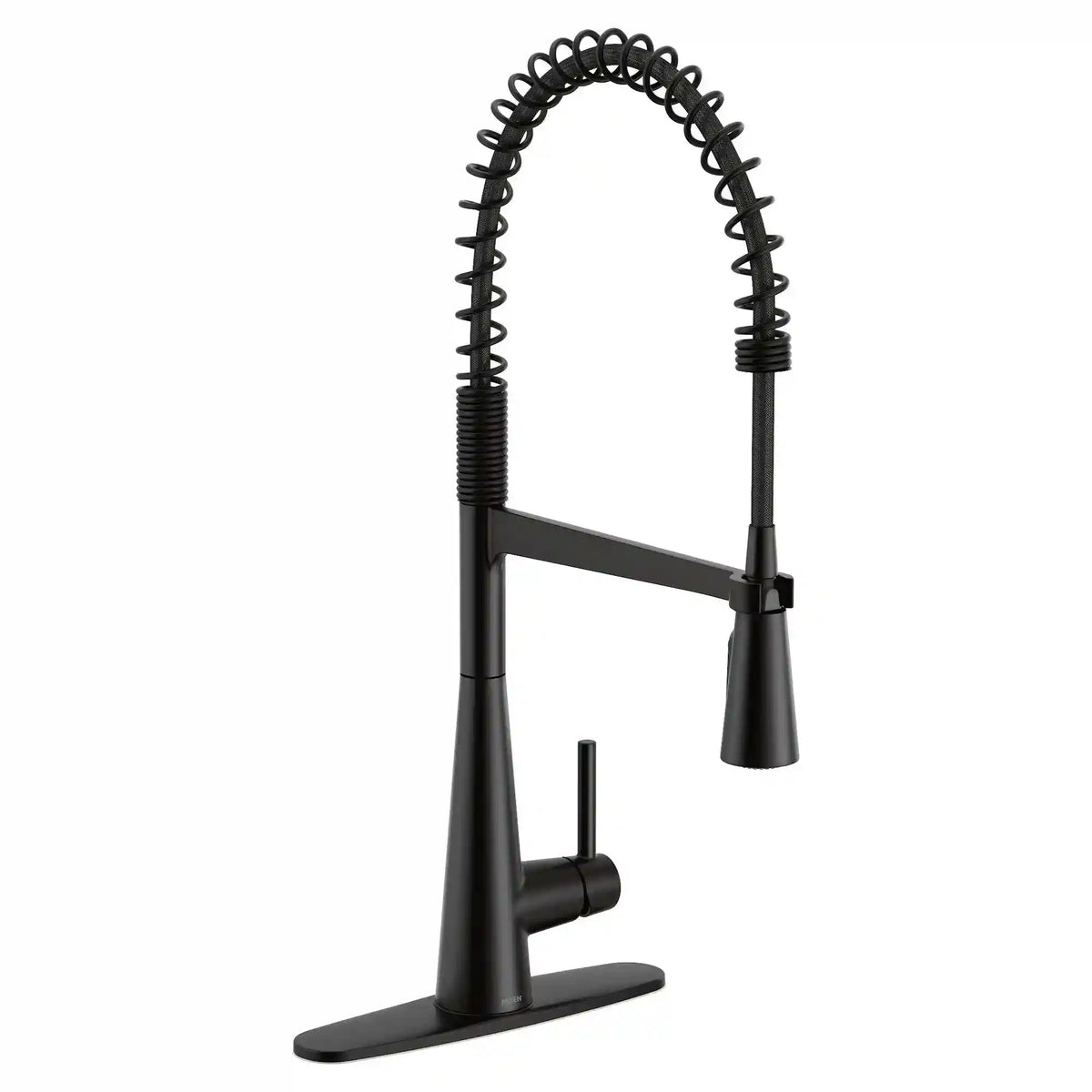 Sleek One-Handle Pre-Rinse Spring Pulldown Kitchen Faucet