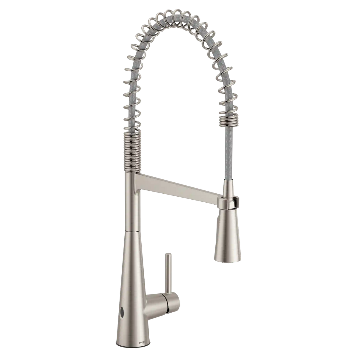 Sleek MotionSense Wave Single Sensor One-Handle Pre-Rinse Spring Pulldown Kitchen Faucet
