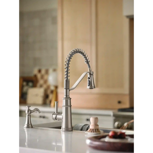 Belfield One-Handle High Arc Pulldown Kitchen Faucet