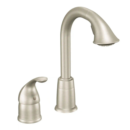 Camerist One-Handle High Arc Pulldown Single Mount Bar Faucet